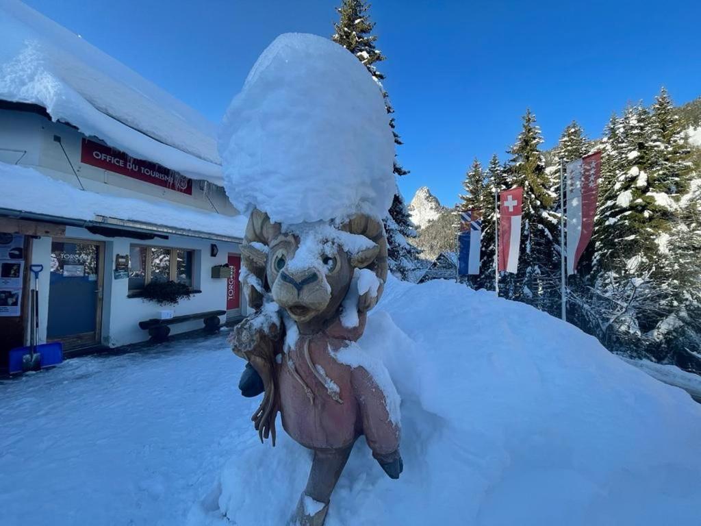 Résidence Les Crêtes Torgon Exterior foto